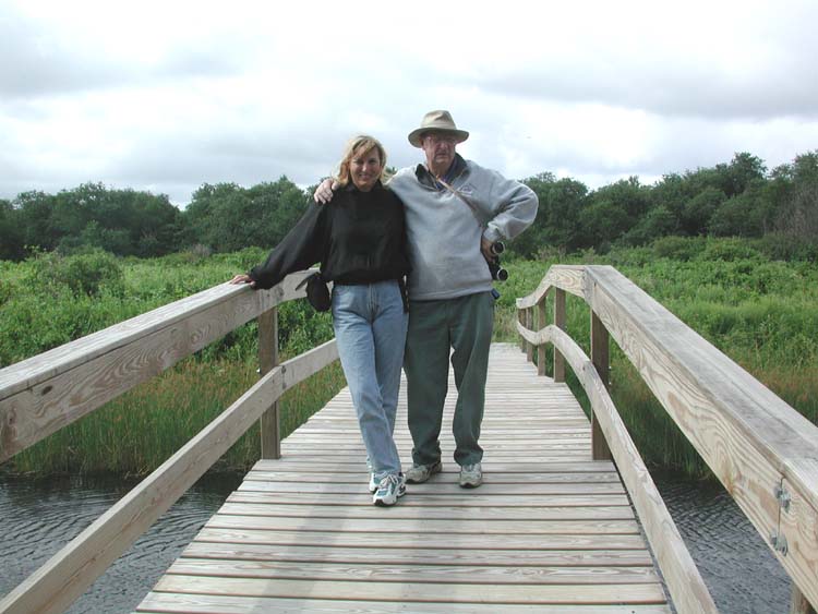 Ginni and Dad on Dwyer Farm Bridge.jpg 67.4K